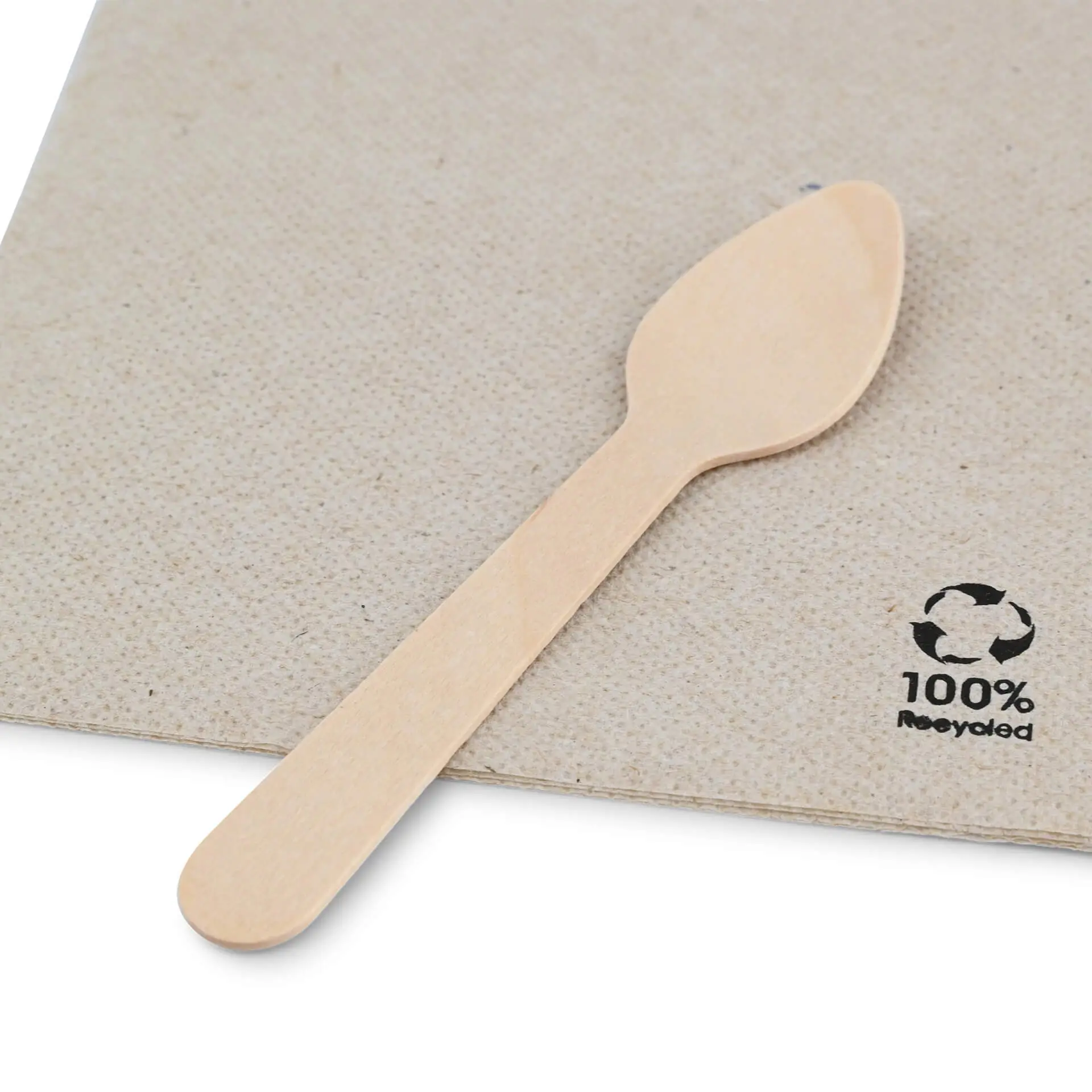 Wooden espresso spoons 11 cm