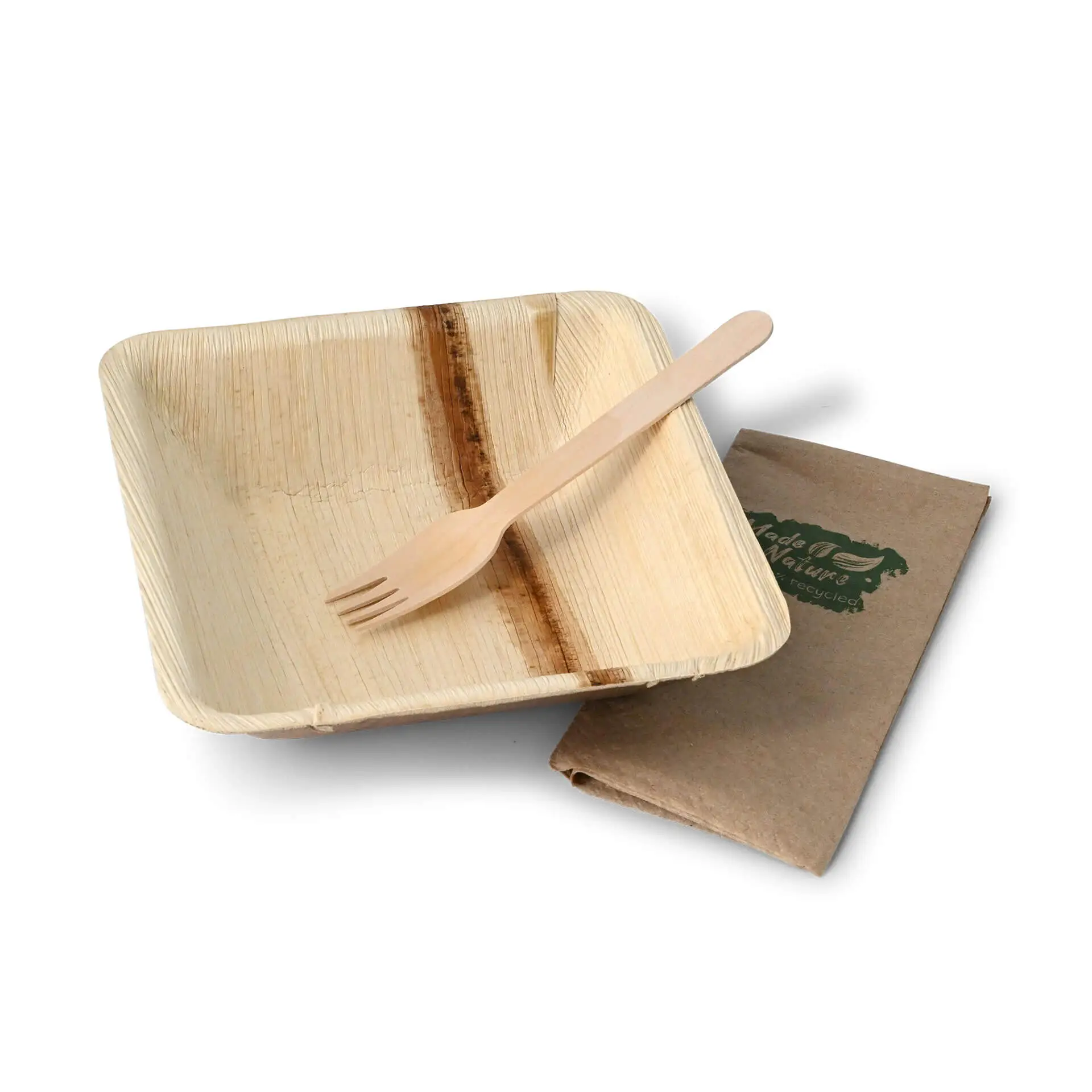 Palm leaf bowls "Palmware®" 600 ml, square