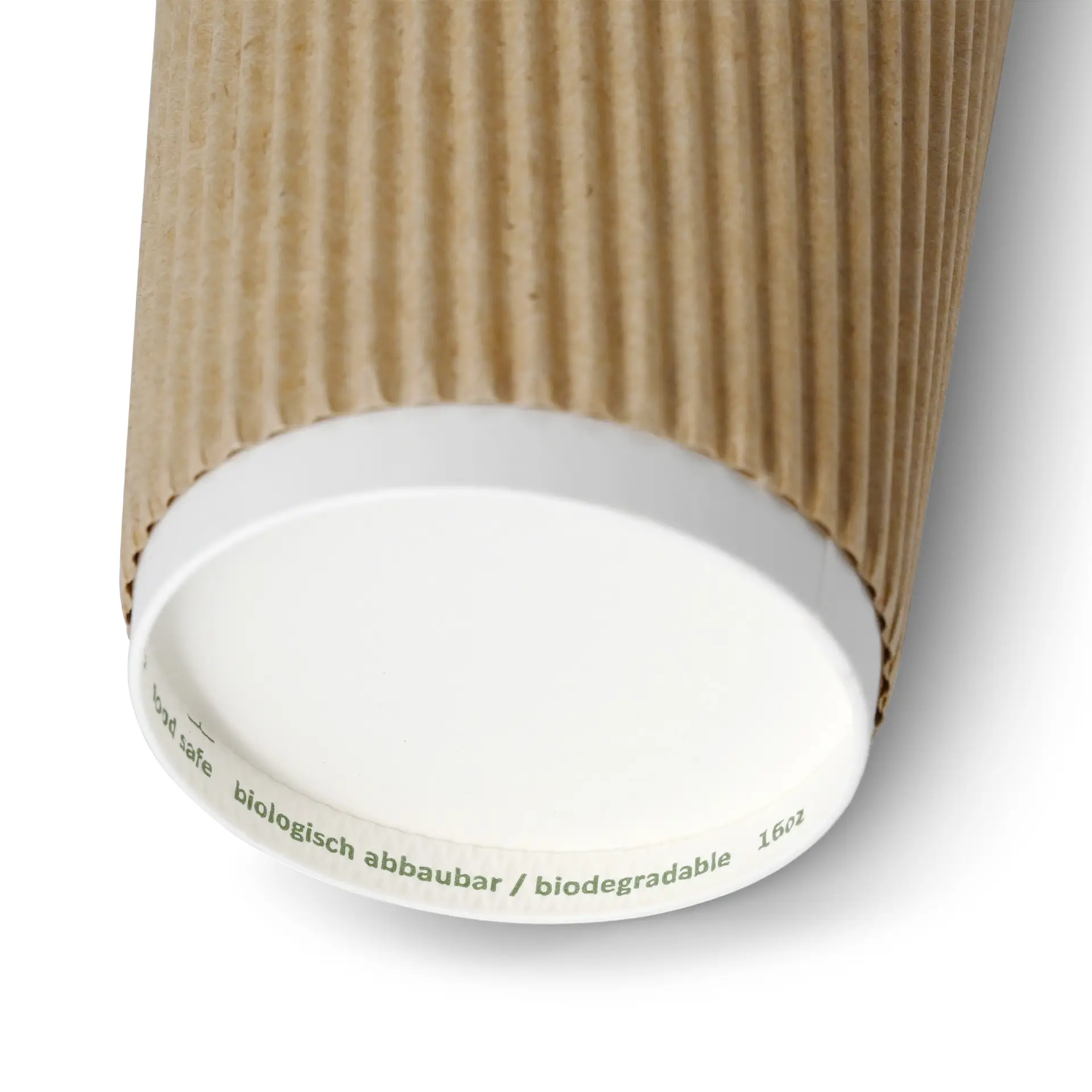 16 oz Ripple cup / Coffee Cups, Ø 90 mm, kraft