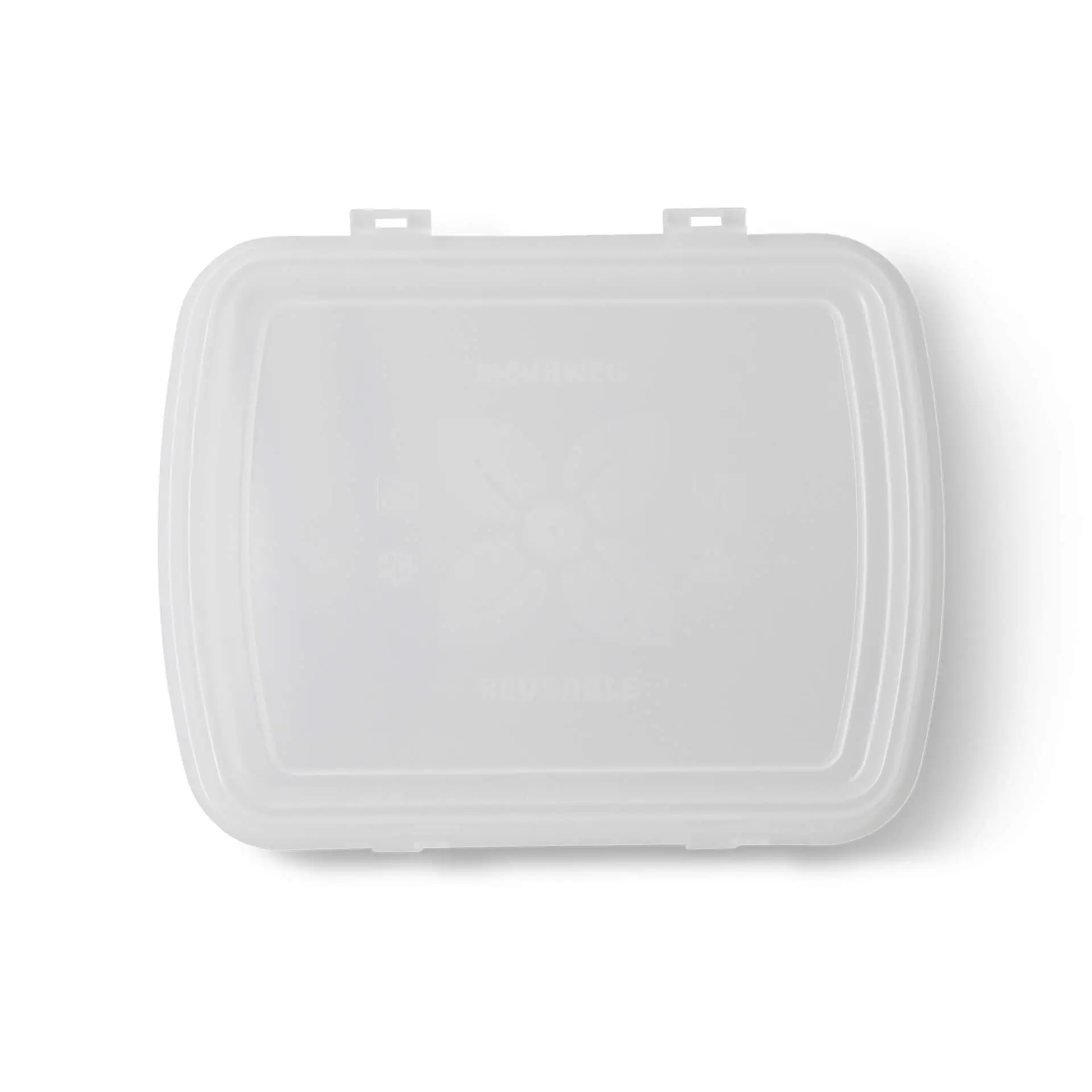 Reusable lids "merways Box" 24.5 x 20 x 4.5 cm, PP, transparent