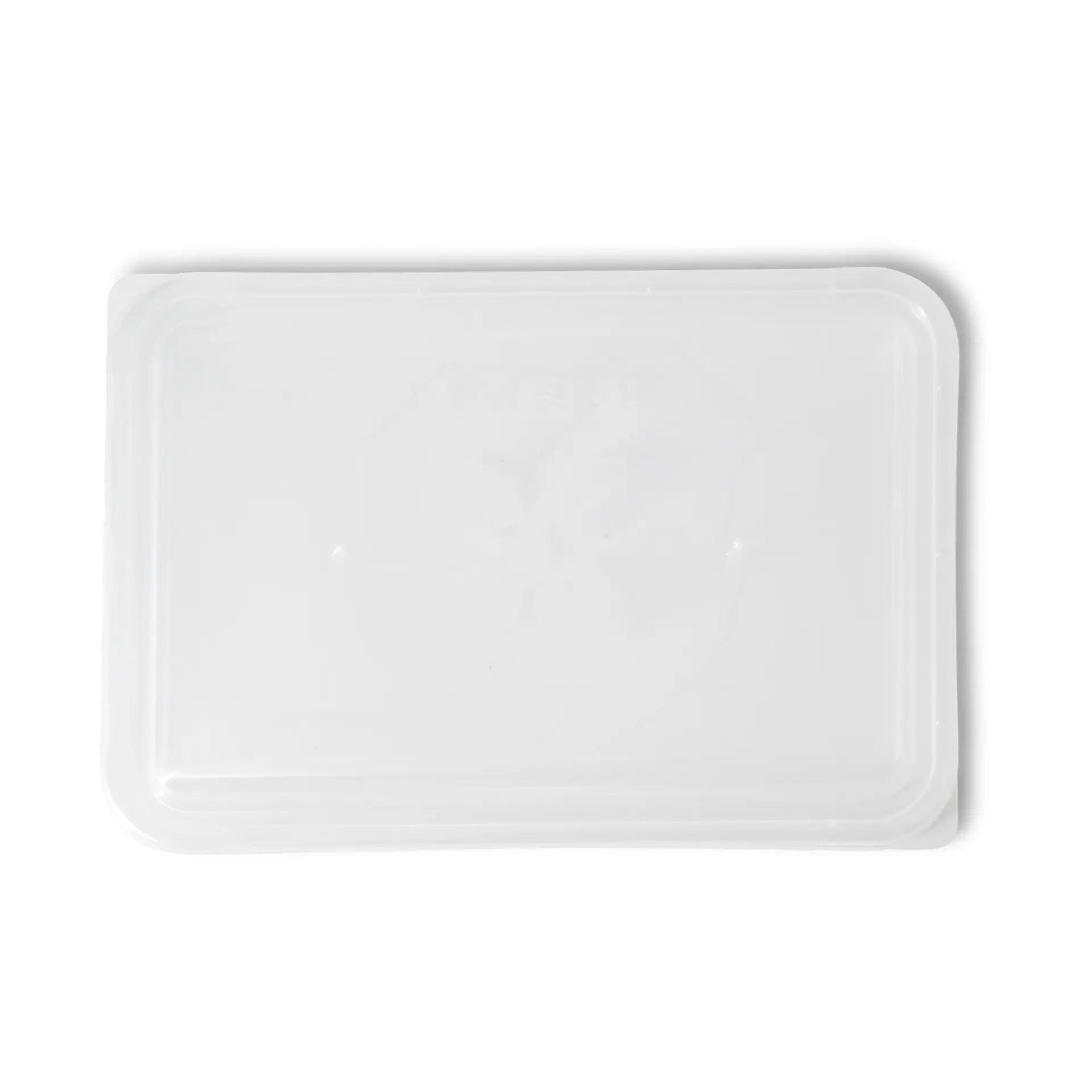 PP-lids 17 x 12 cm, clear, rectangular