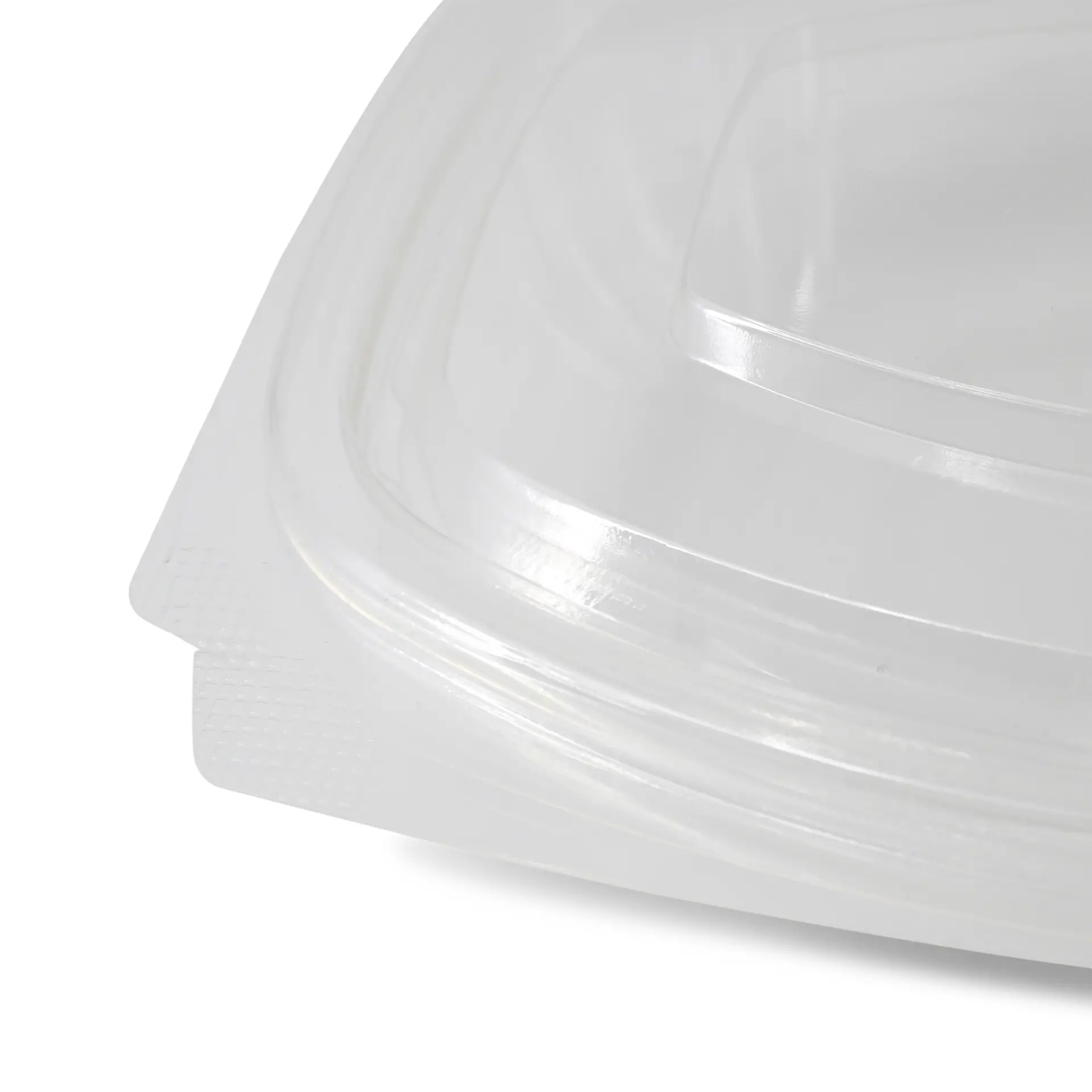 PLA Deli Bowls 250 ml, folding lid, rectangular