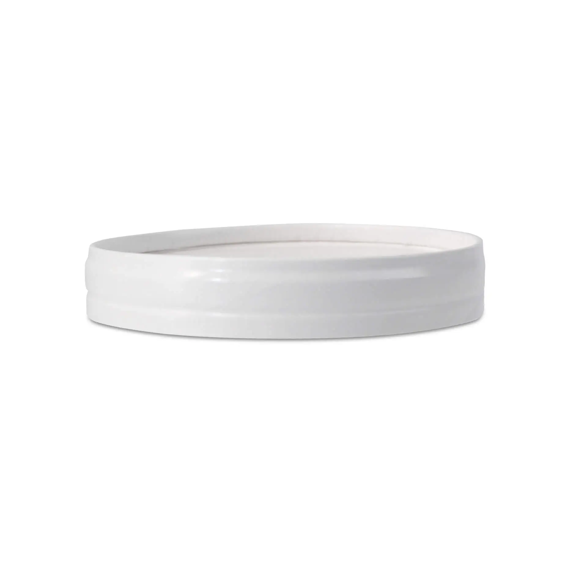 Cardboard membrane lids Ø 98 mm, white