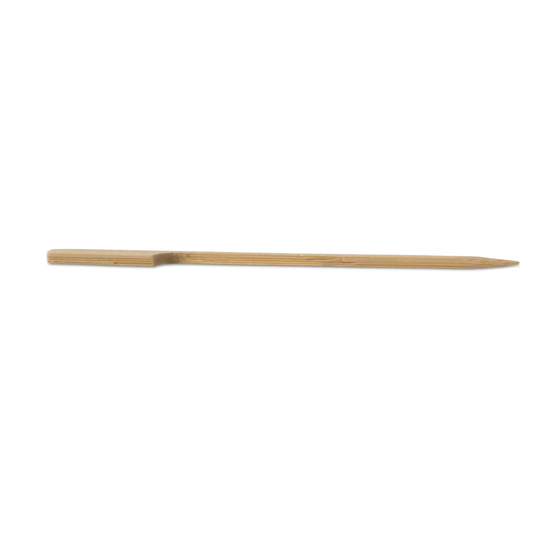 Bamboo paddle skewers 12 cm, untreated