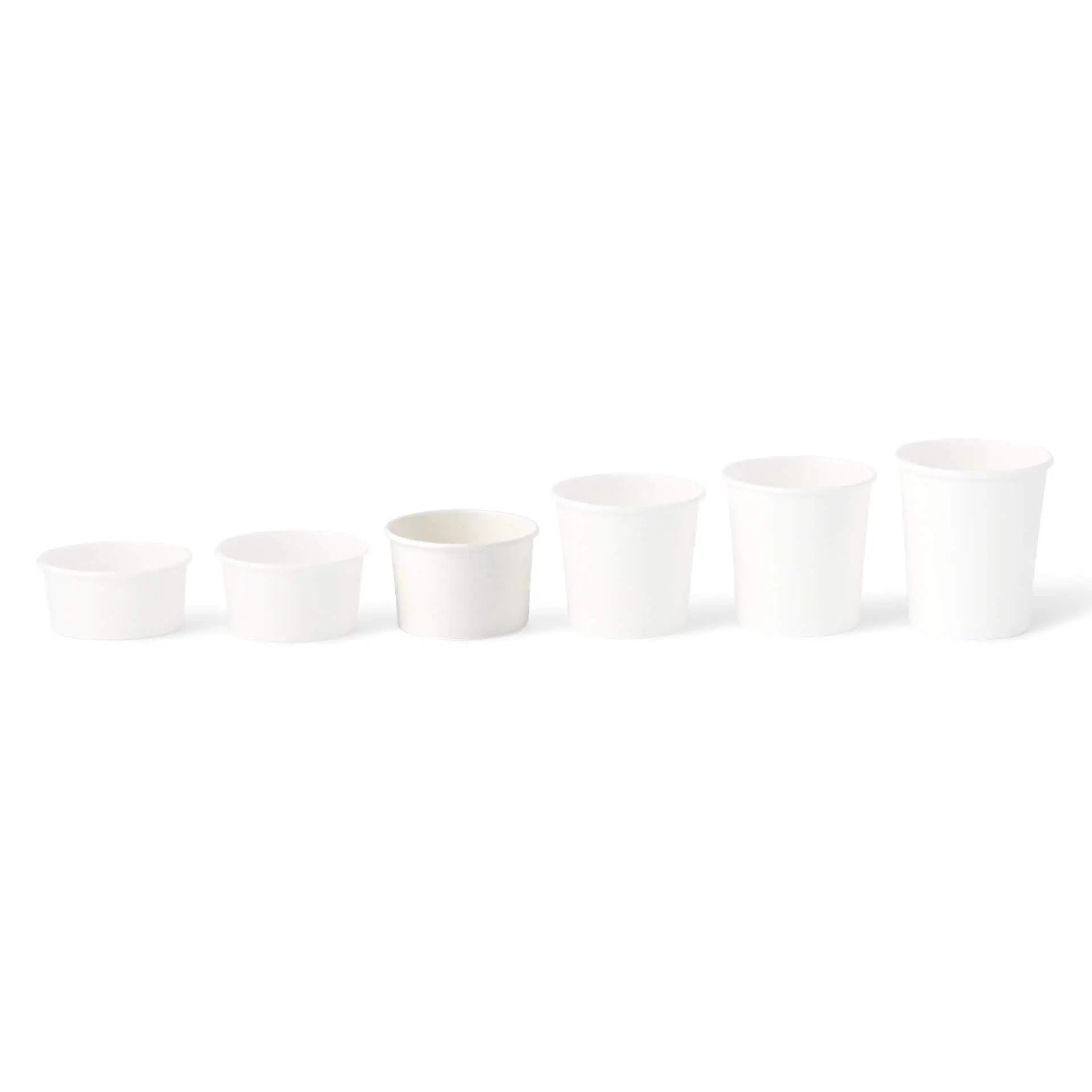 8 oz, max. 9.5 oz Paper cups ice cream M (coated), Ø 92 mm, white