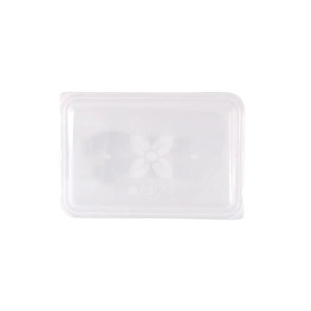 PP-lids 17 x 12 cm, clear, rectangular