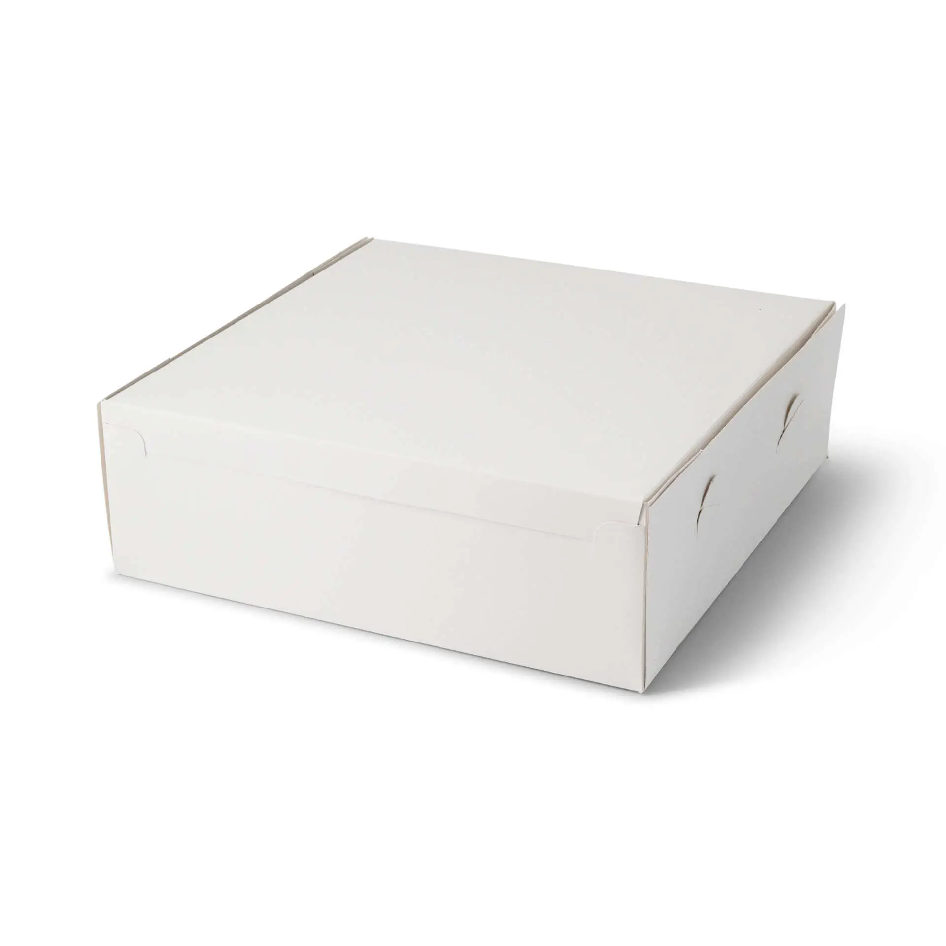 Cake-boxes L, 30.5 x 30.5 x 10 cm, white