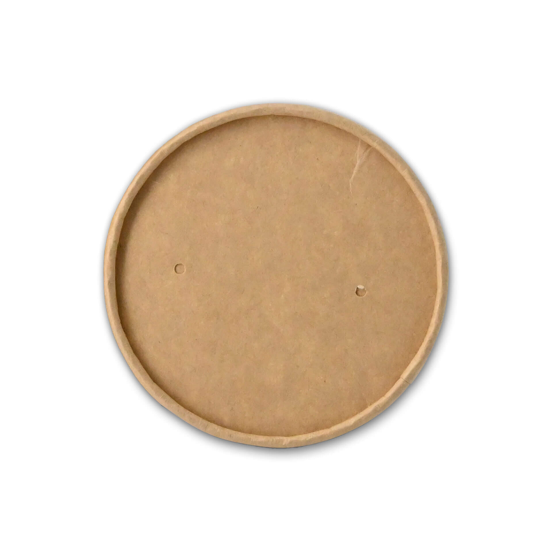 Karton-Deckel Ø 92 mm, braun, rund (f. Papp-Eisbecher)