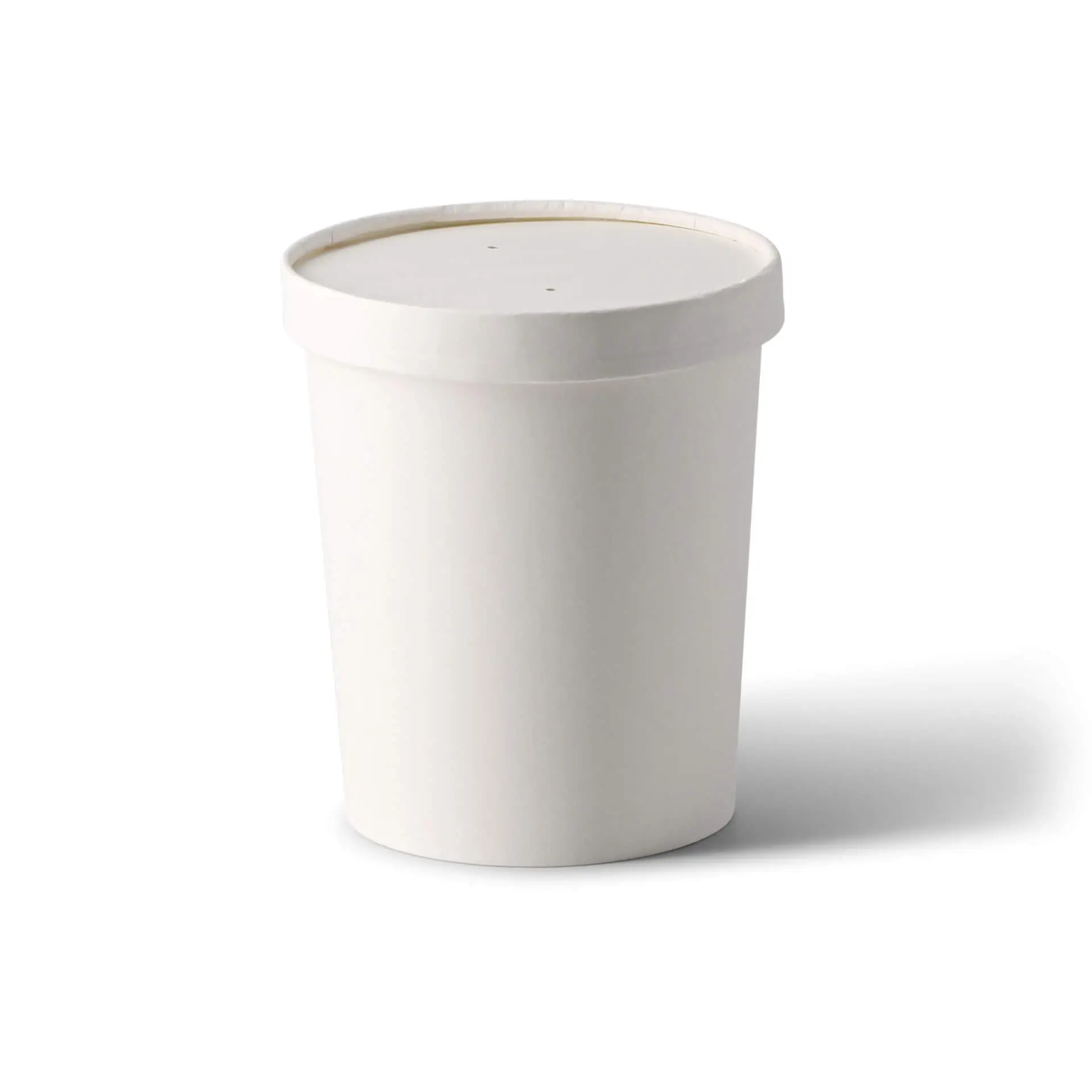 32 oz Cardboard Soup cups (Premium), Ø 115 mm, white