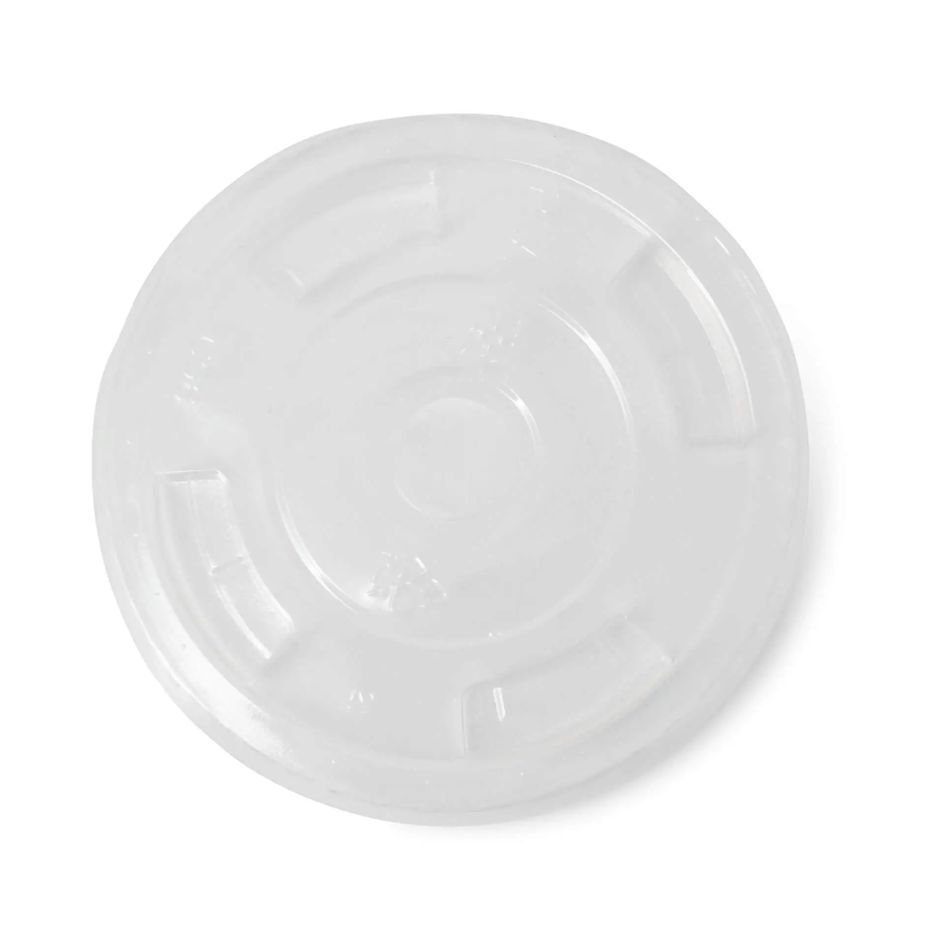 PLA Flat Lid Ø 96mm, straw hole