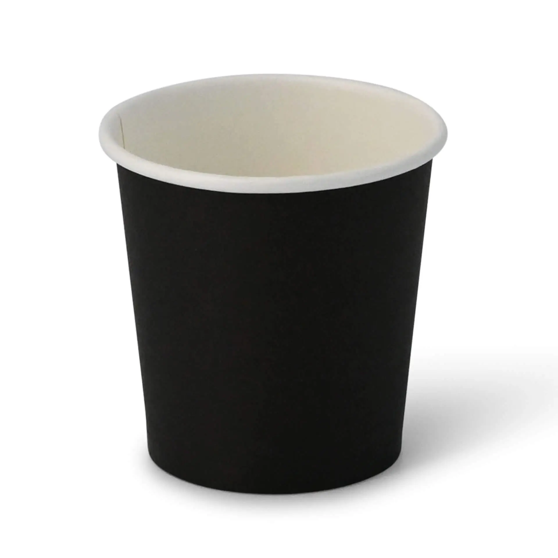 4 oz Paper cups single wall, Ø 62 mm, black