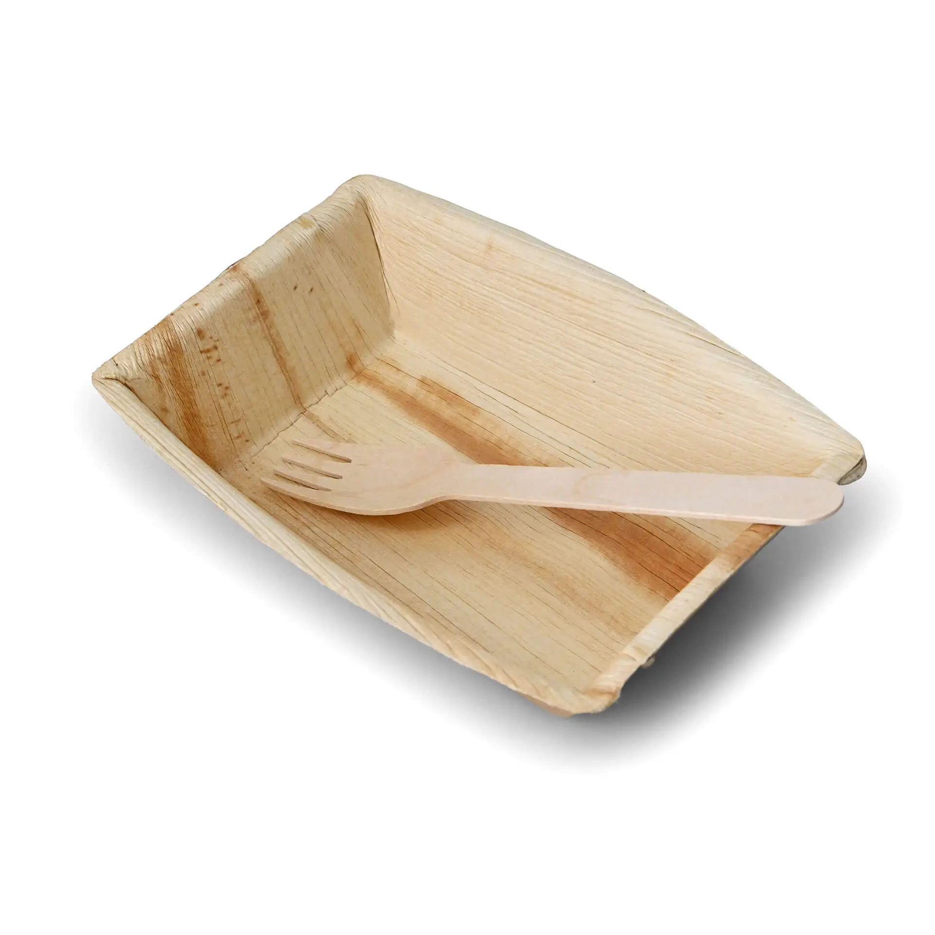 Palm Leaf Bowl "Palmware®" 400 ml, rectangular