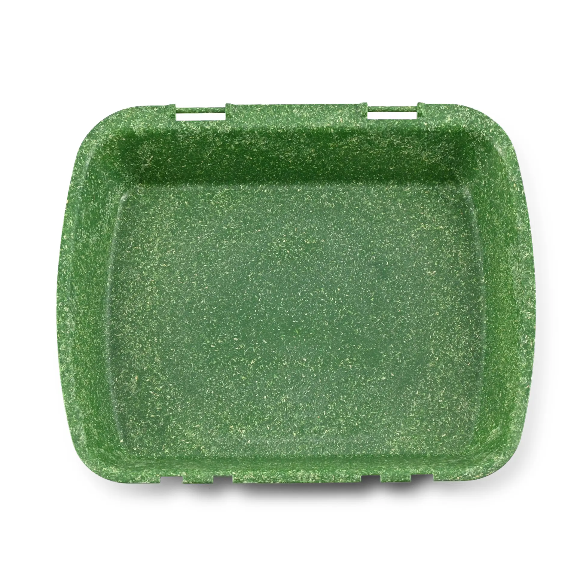 Reusable menu-containers merways-Box 24,5 x 20 x 4,5 cm, HP4, spinach / dark green