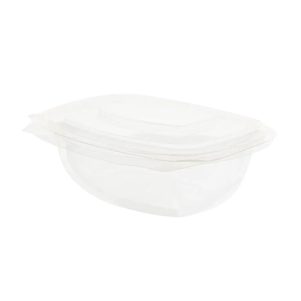 PLA Deli Bowls 1000 ml, folding lid, rectangular