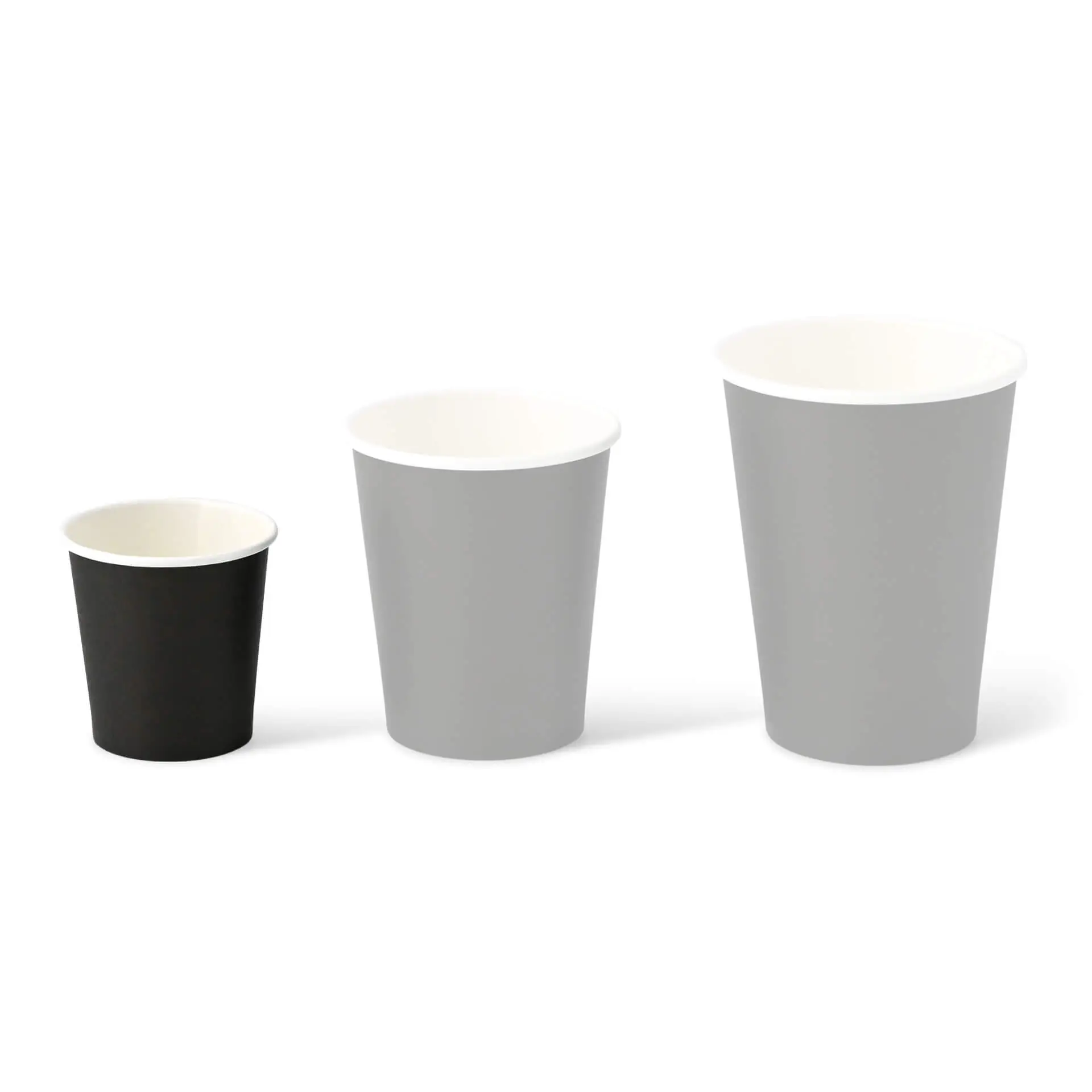 4 oz Paper cups single wall, Ø 62 mm, black