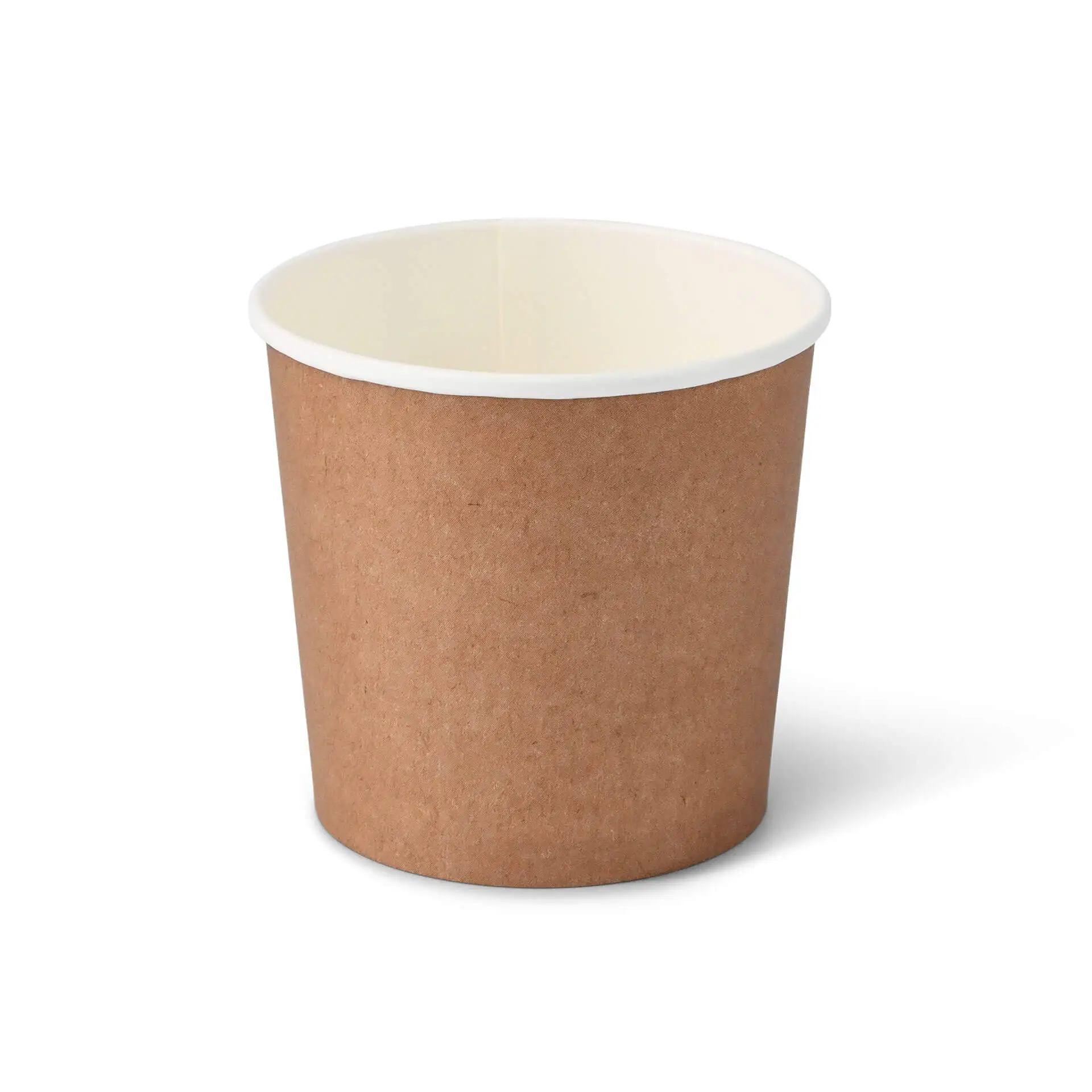 26 oz Cardboard Soup cups, Ø 114 mm, kraft, Icons