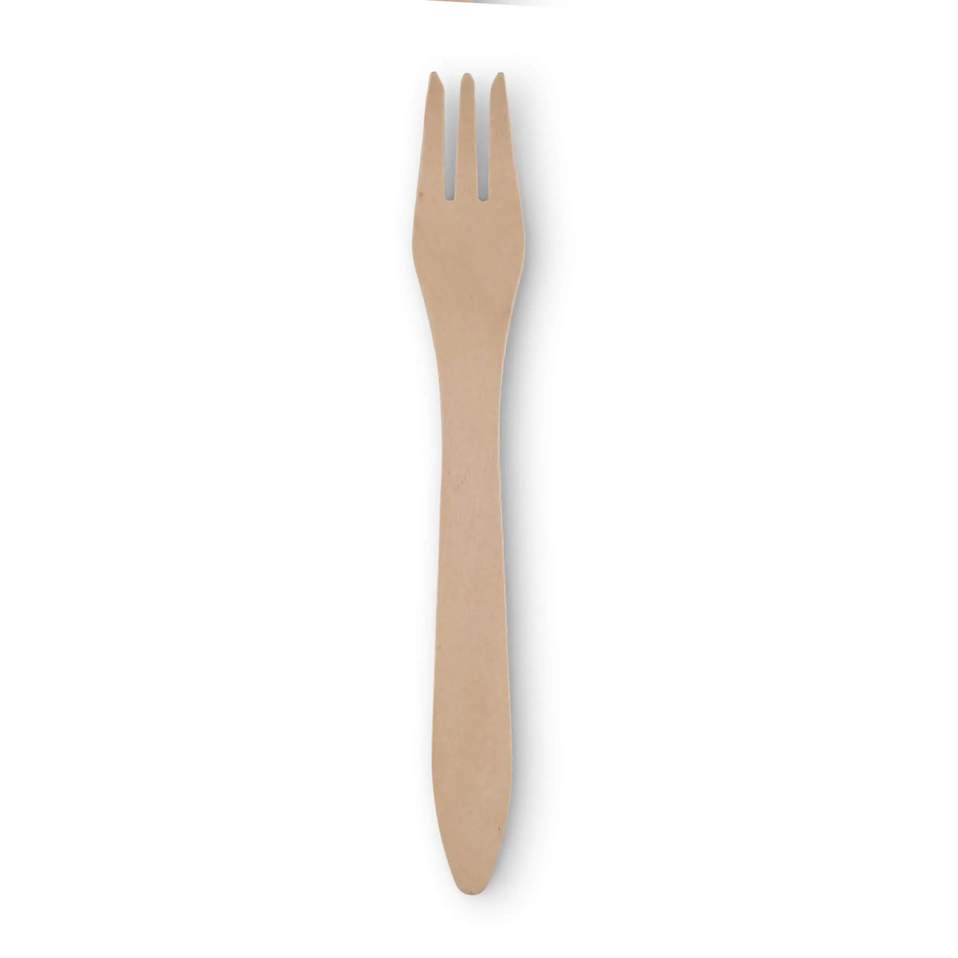 Premium wooden forks 18 cm, bio-coated