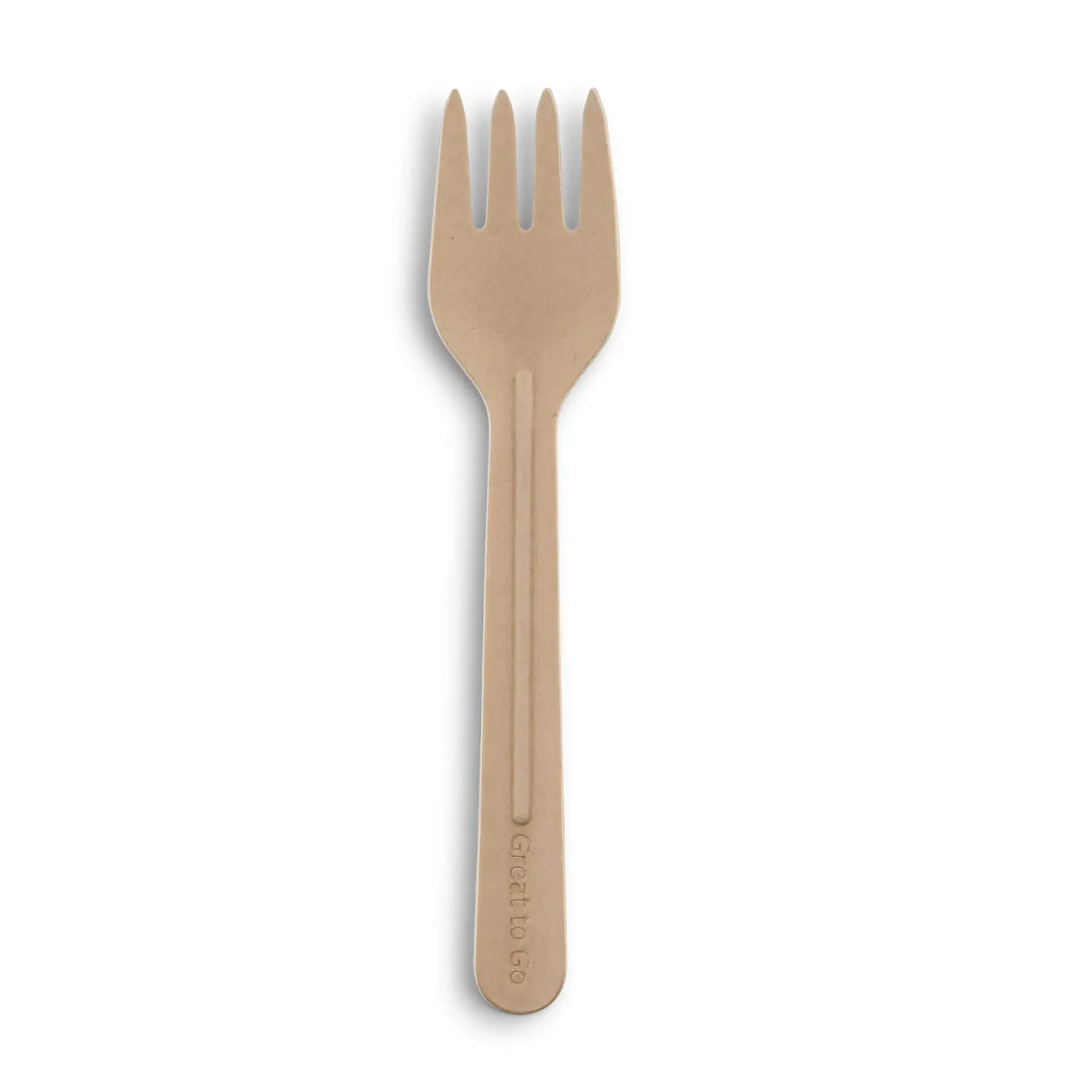 Paper forks 16,5 cm, kraft